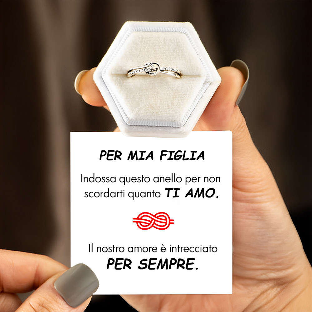 Anello "Amore Infinito" + Dedica